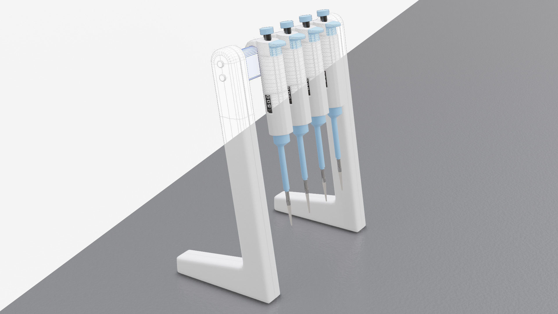 Pipette Bundle 3D model_10