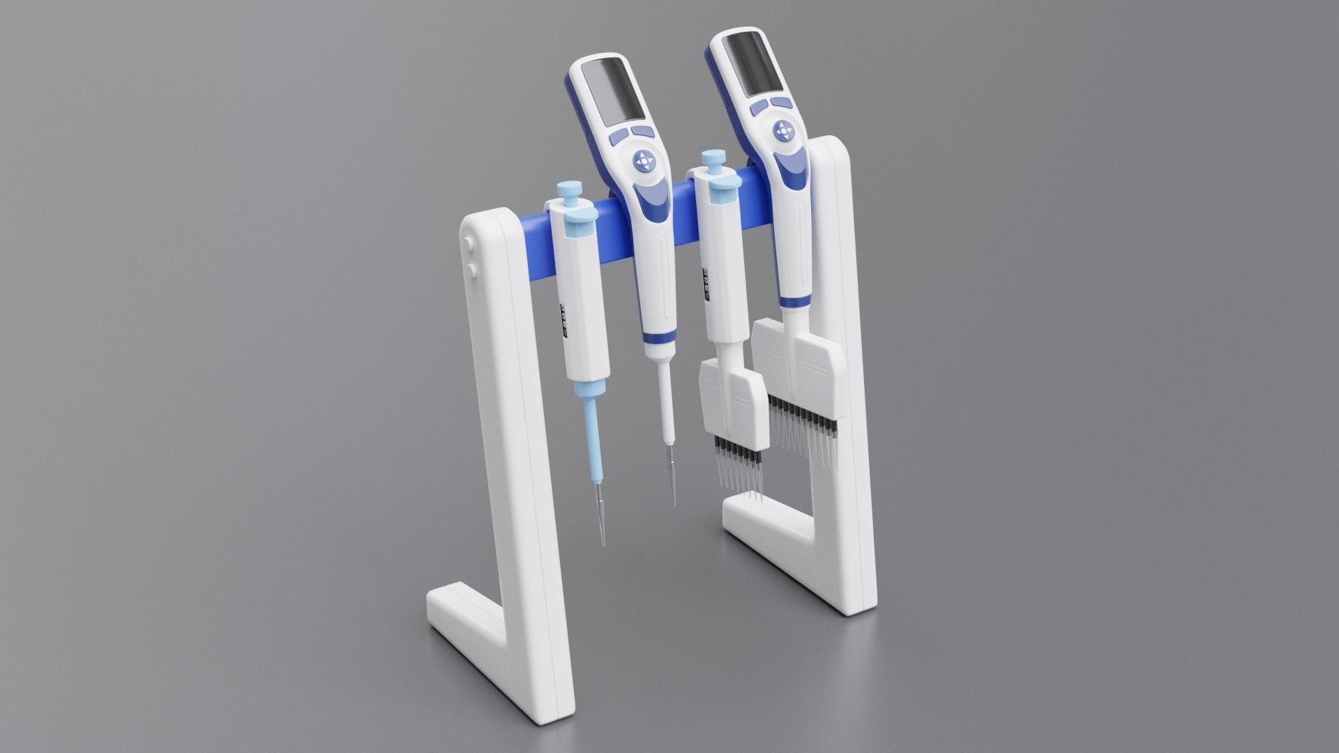 Pipette Bundle 3D model_1