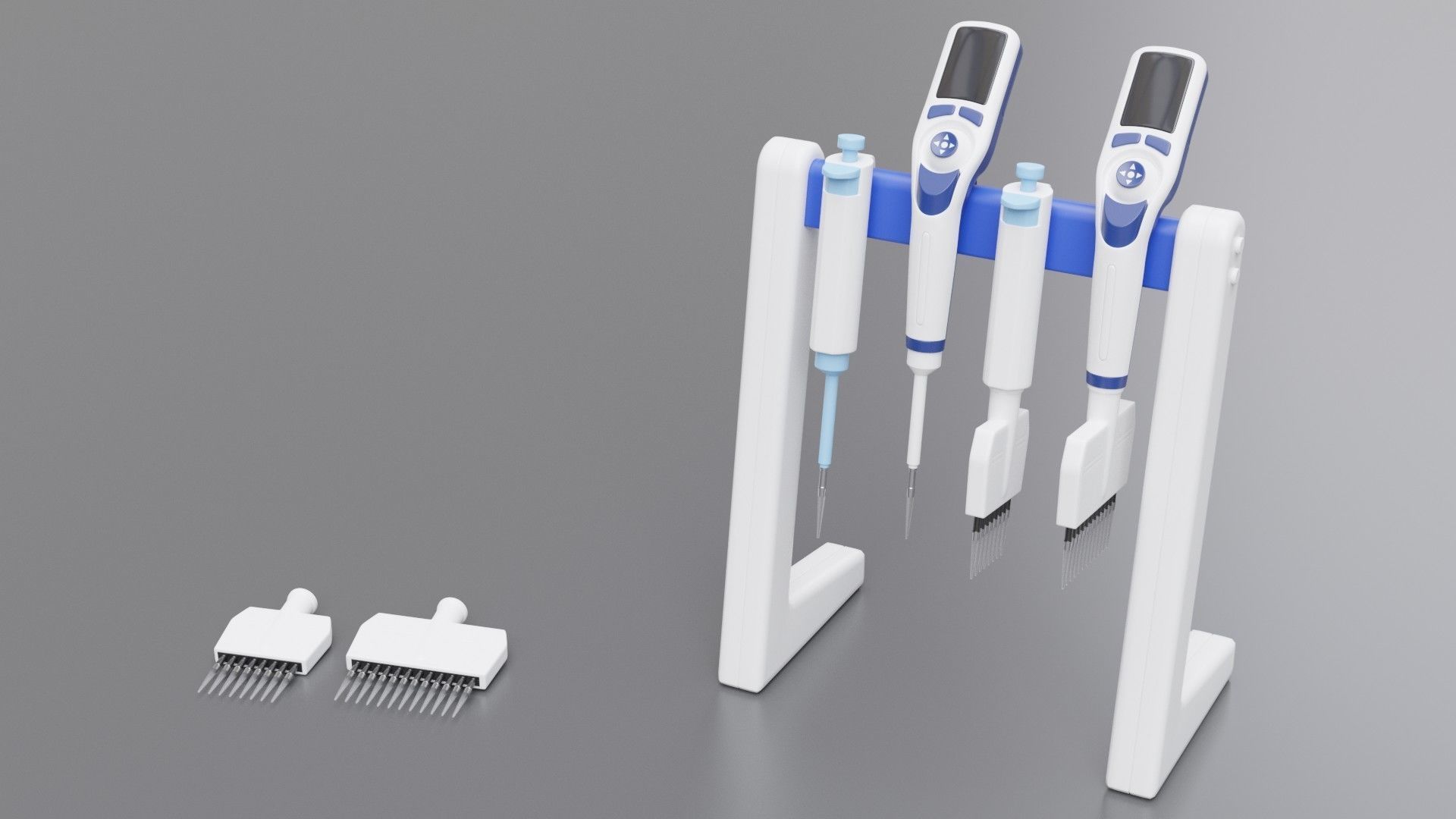 Pipette Bundle 3D model_2