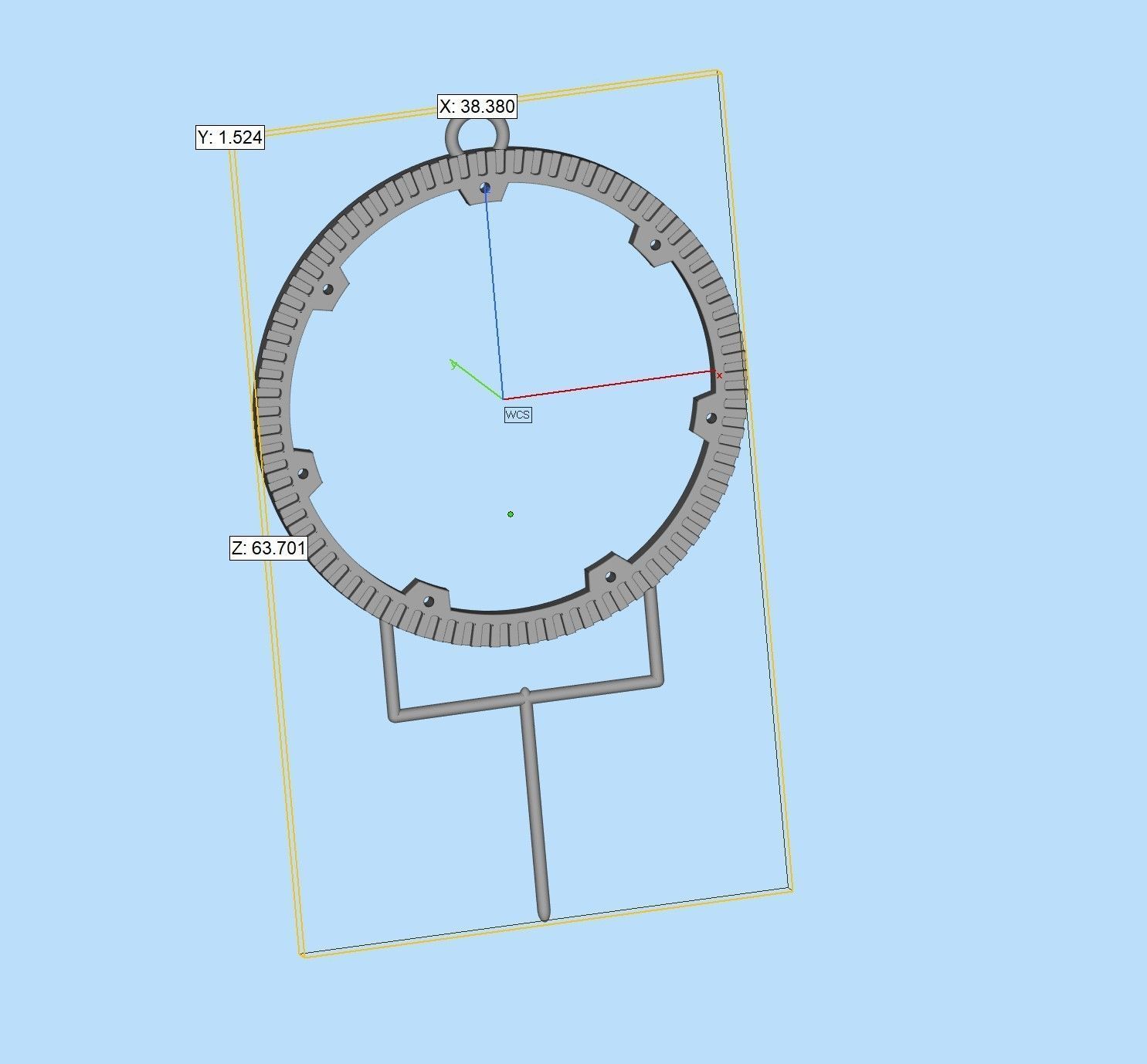 Foundrae  Medallion 3D print model_6