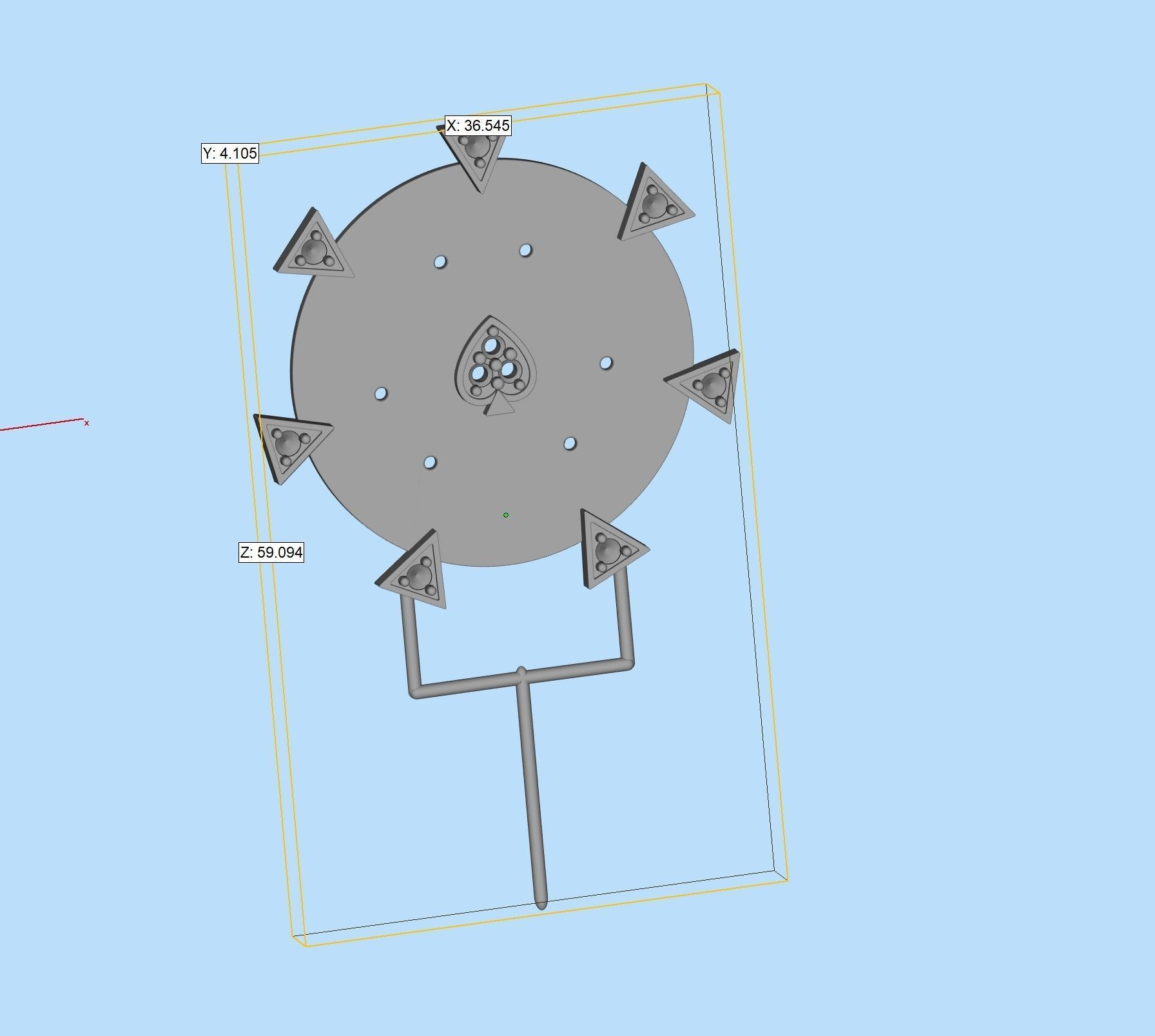 Foundrae  Medallion 3D print model_7