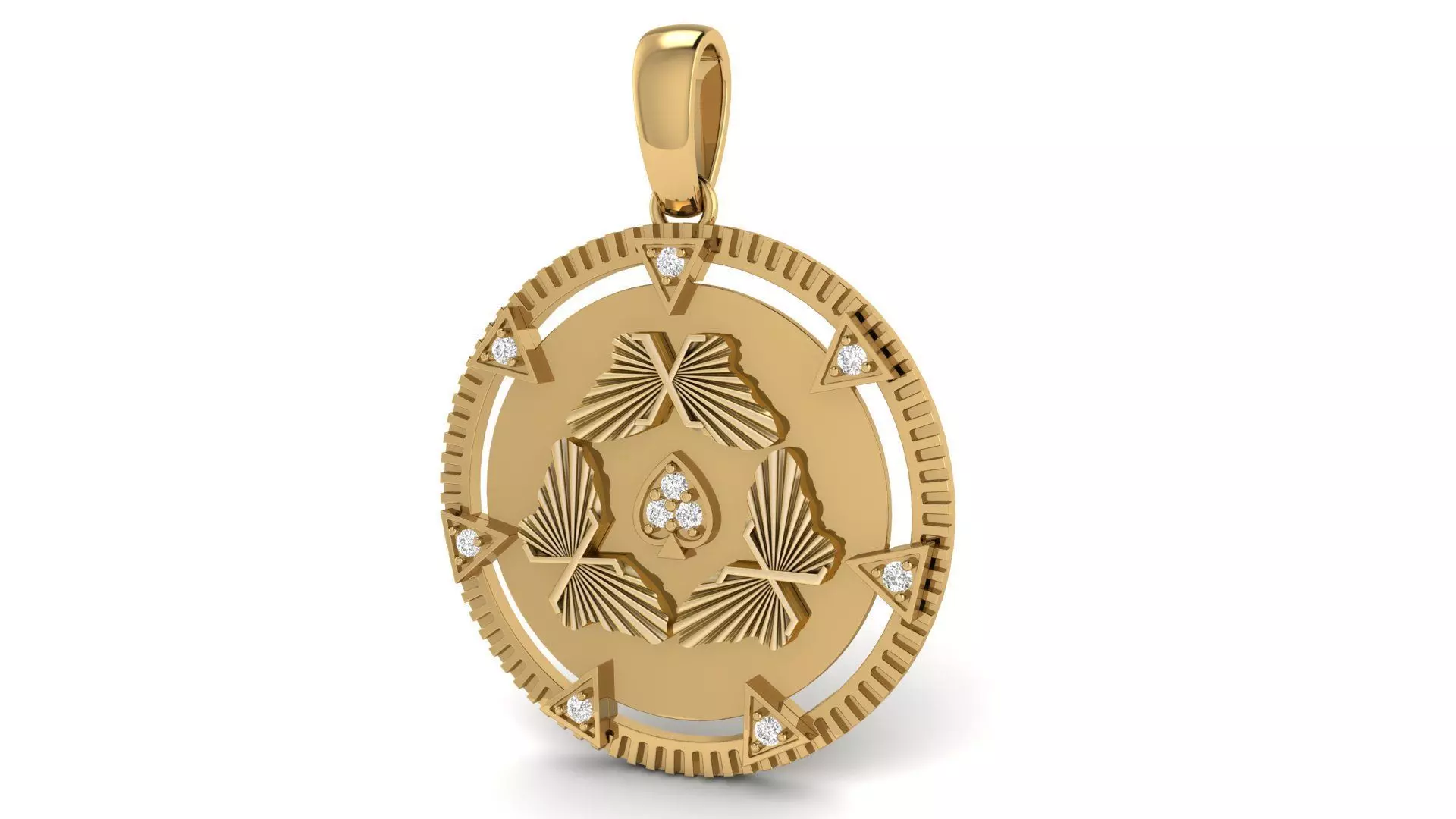 Foundrae  Medallion 3D print model_0