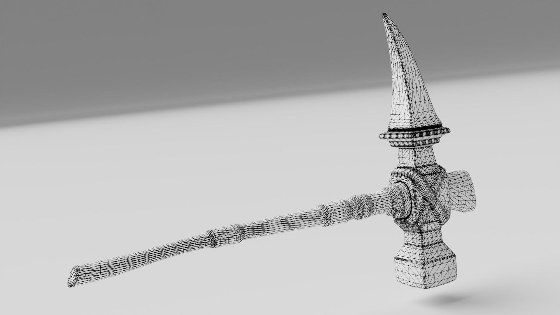 Miners pick 3D model_10