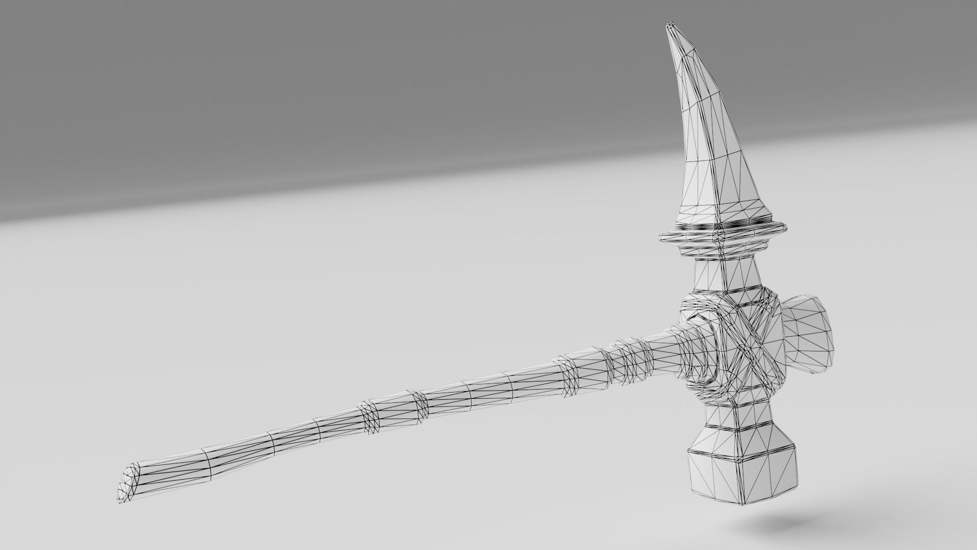 Miners pick 3D model_11