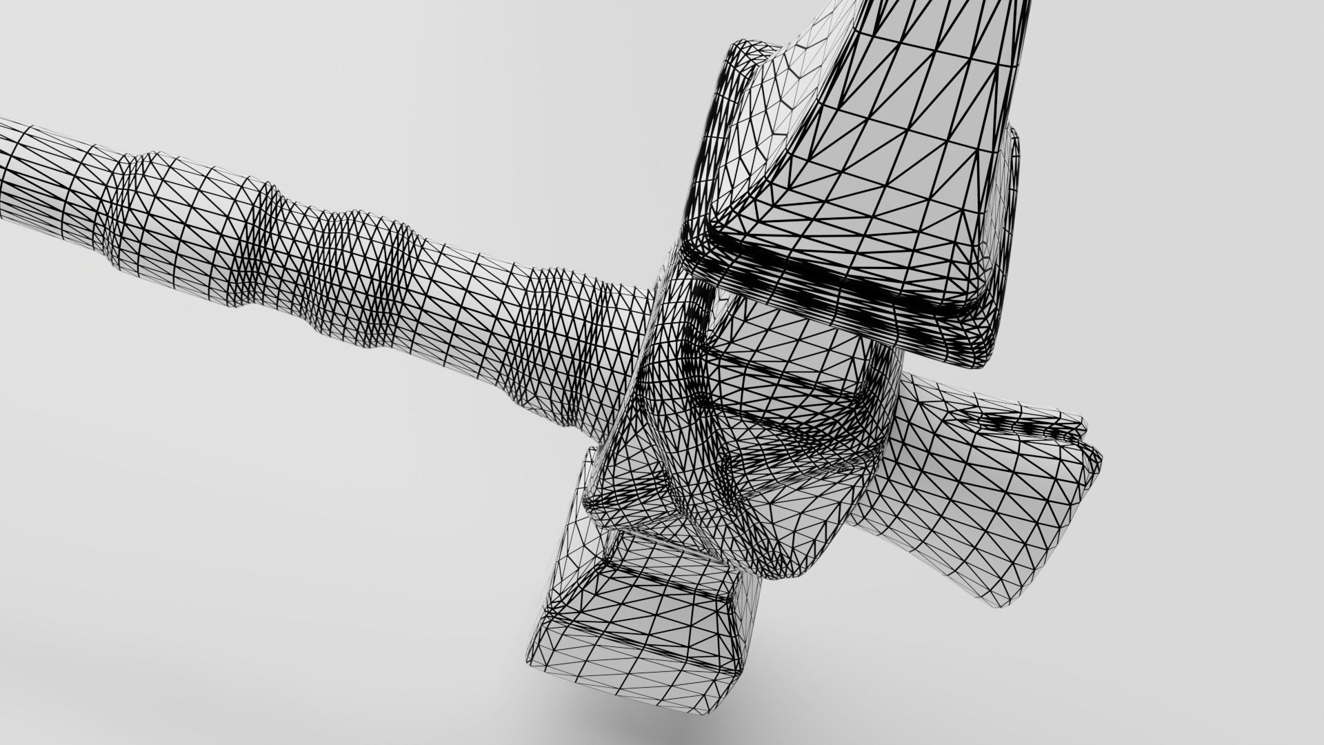 Miners pick 3D model_7