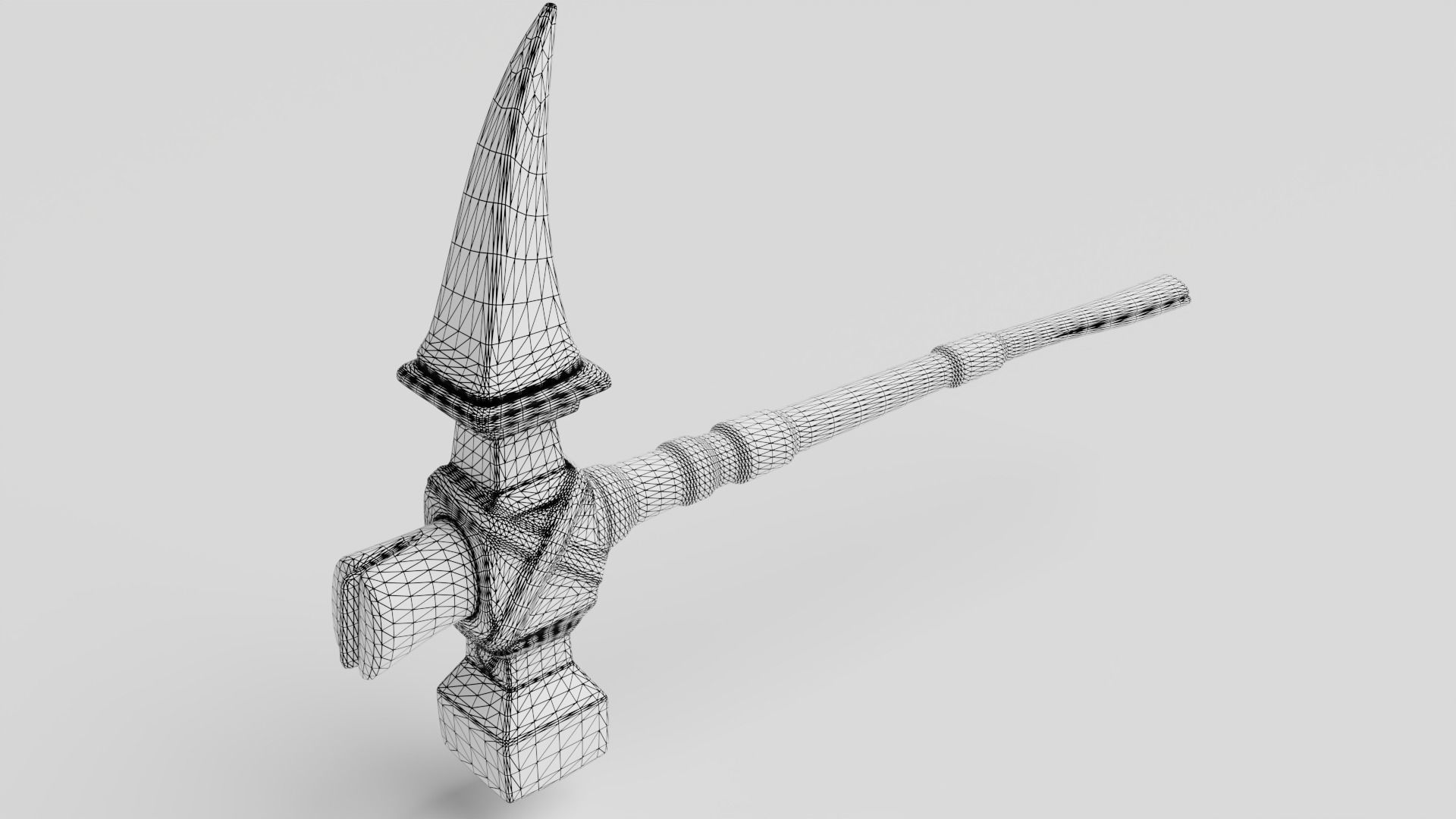 Miners pick 3D model_1