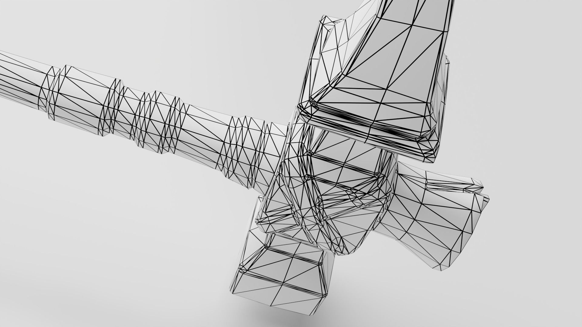 Miners pick 3D model_8