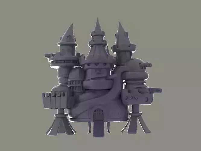 Capone Bege Castle 3D Model