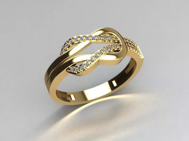 jewelry ring 3D print model_0