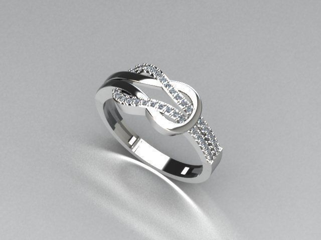 jewelry ring 3D print model_1