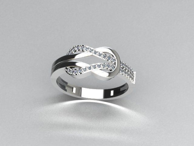 jewelry ring 3D print model_3