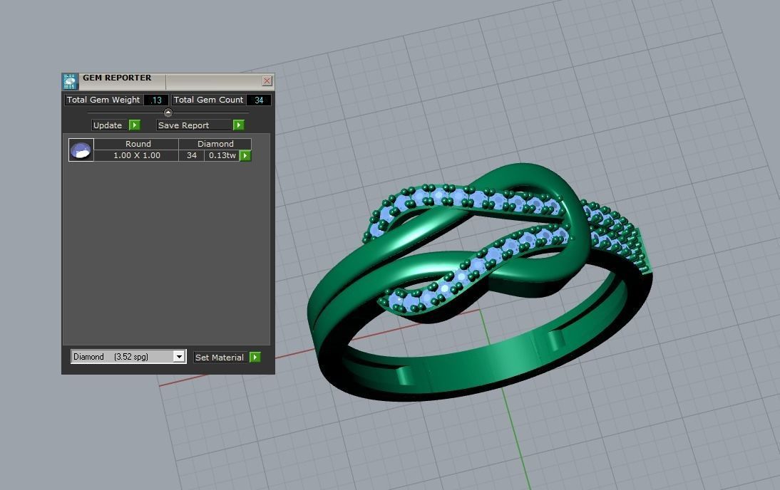 jewelry ring 3D print model_12