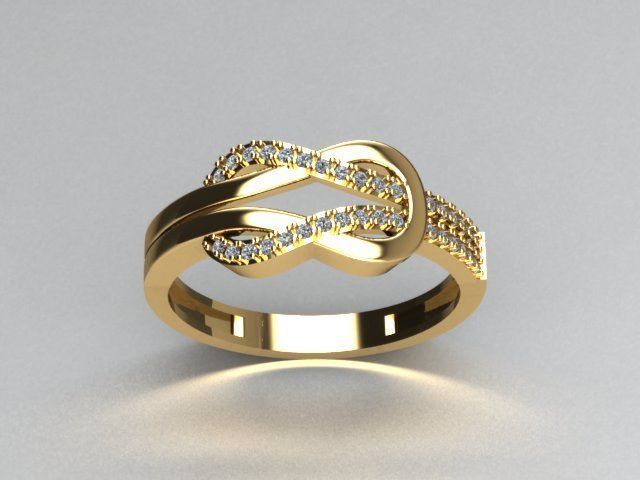 jewelry ring 3D print model_2