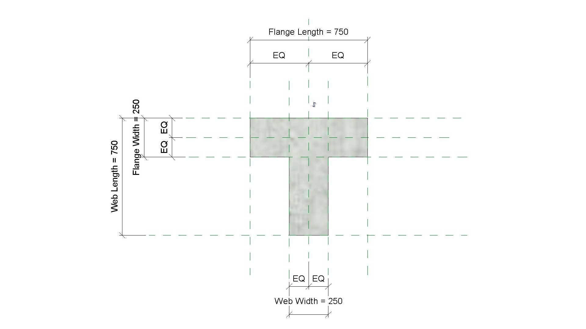 T Shaped Column 3D model_3