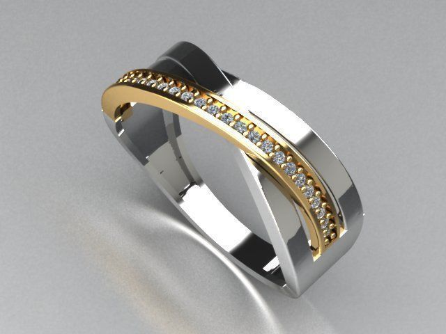 jewelry ring 3D print model_1