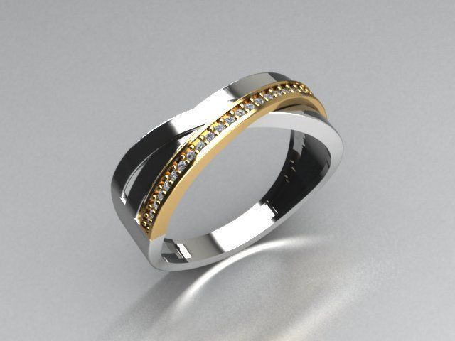 jewelry ring 3D print model_5