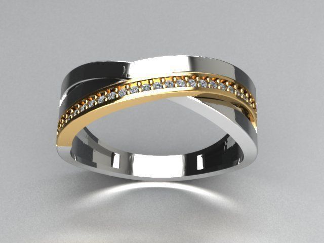 jewelry ring 3D print model_3