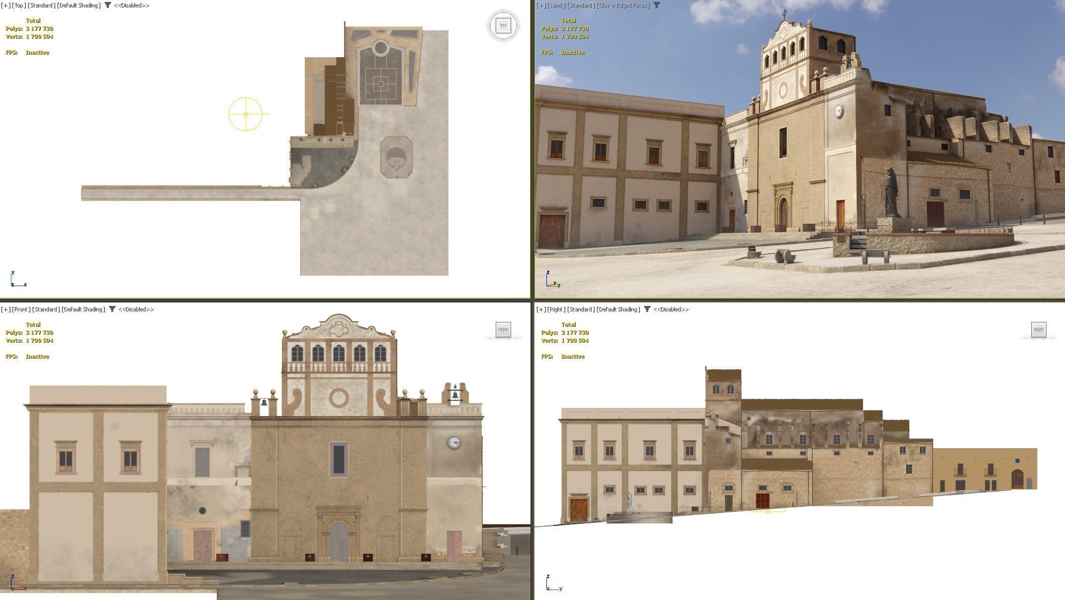 Sicilian Church 3D model_16
