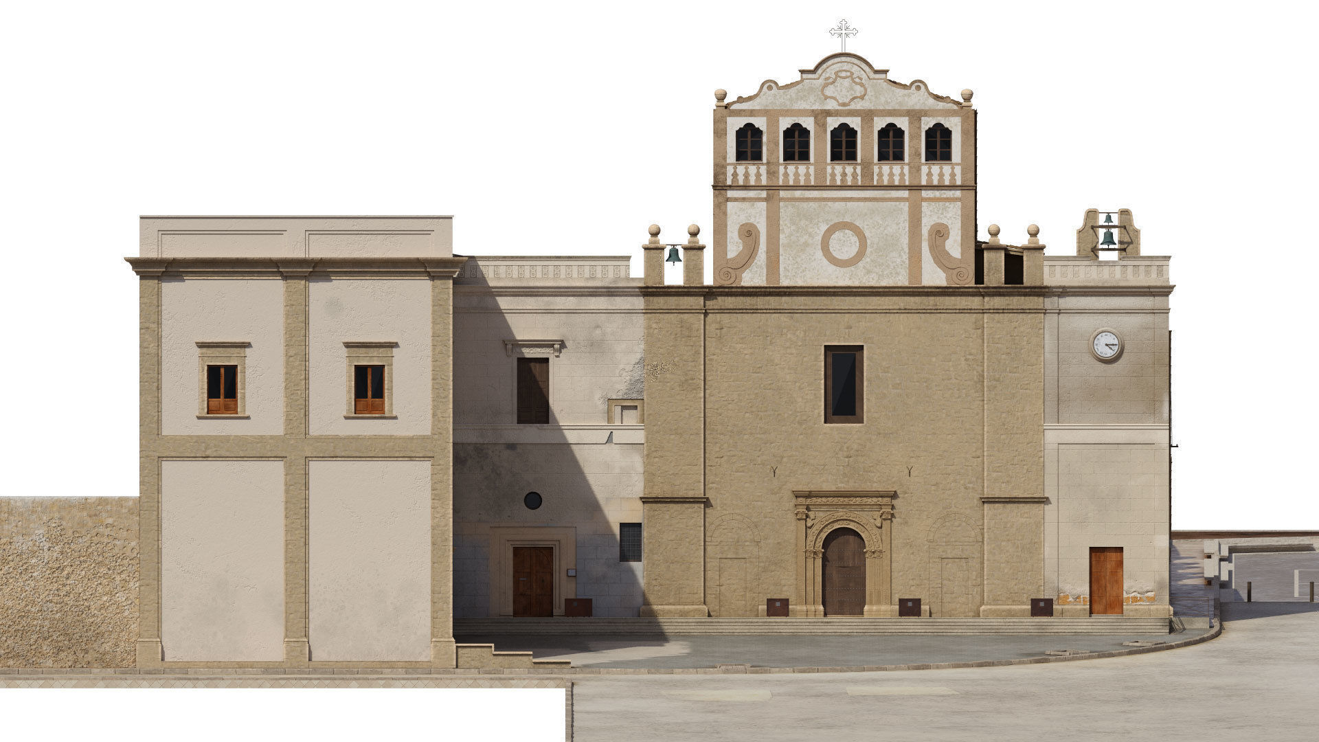 Sicilian Church 3D model_14