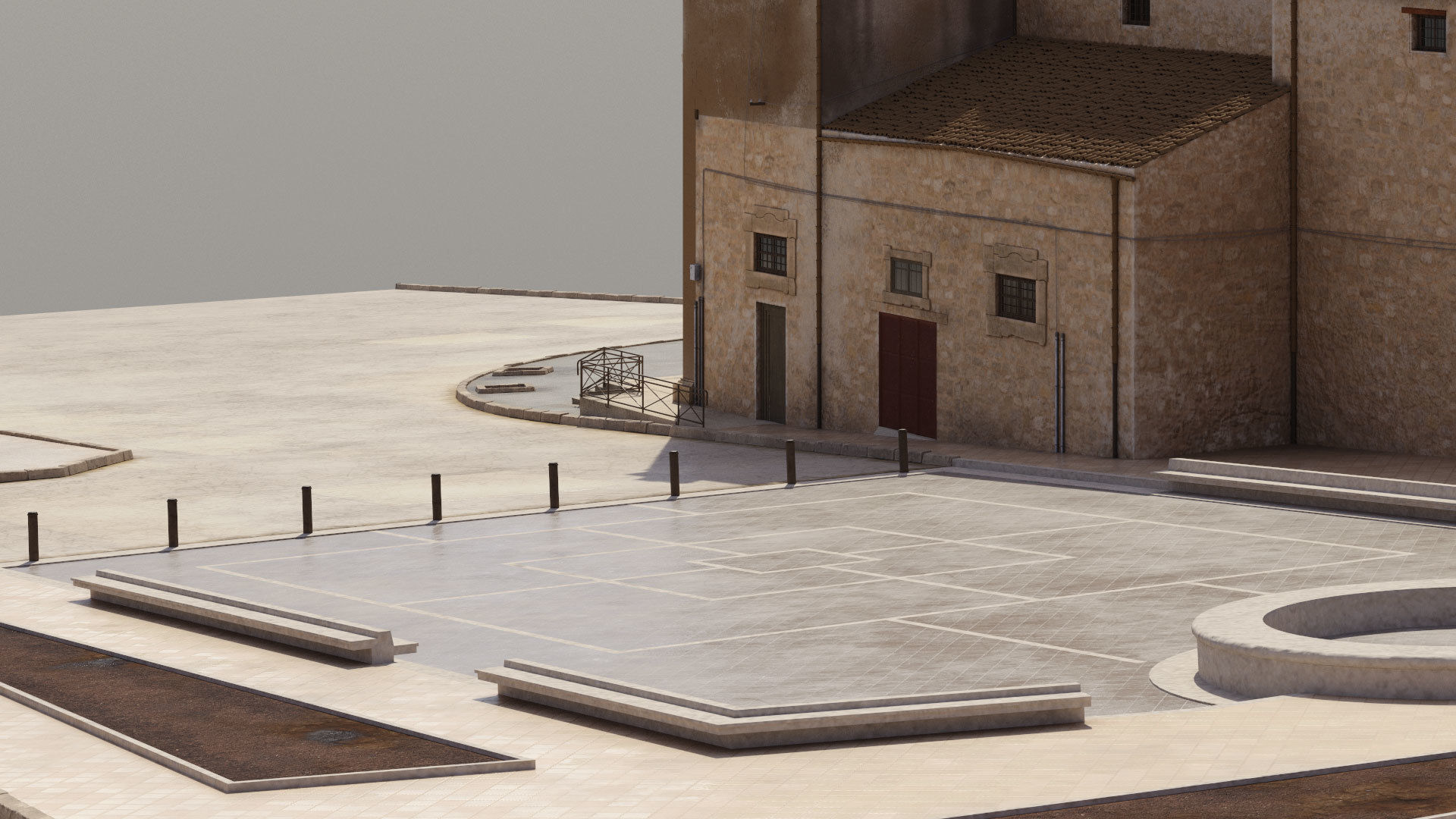 Sicilian Church 3D model_13