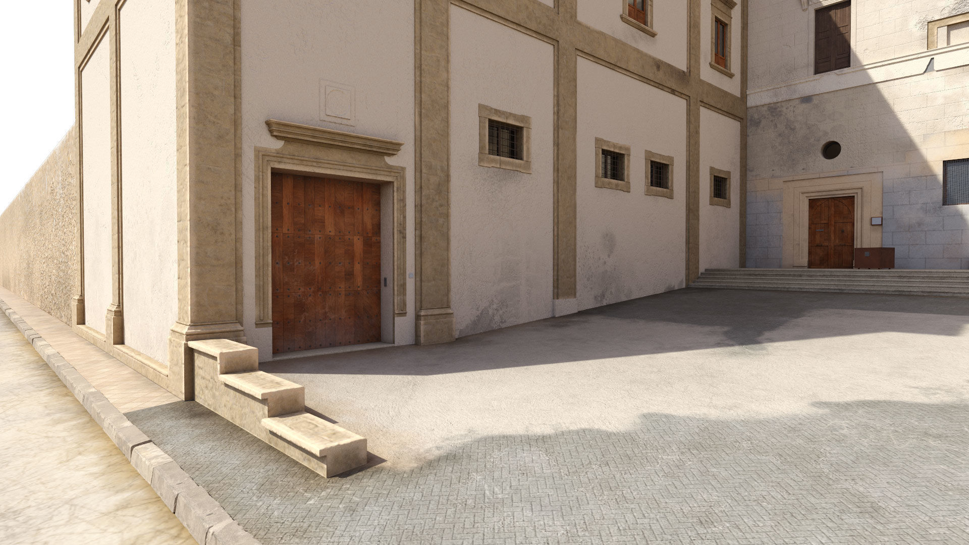Sicilian Church 3D model_3