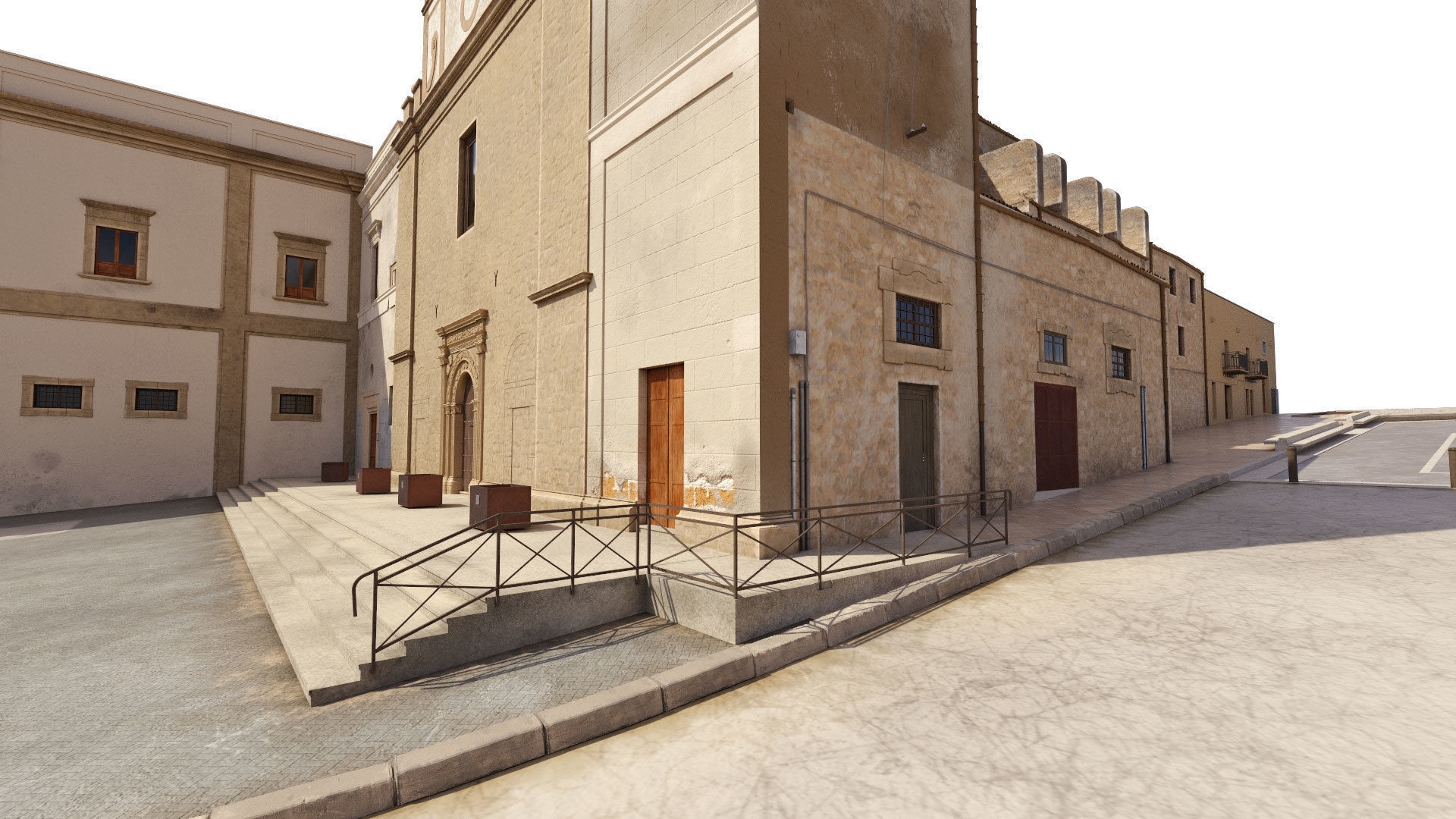 Sicilian Church 3D model_8