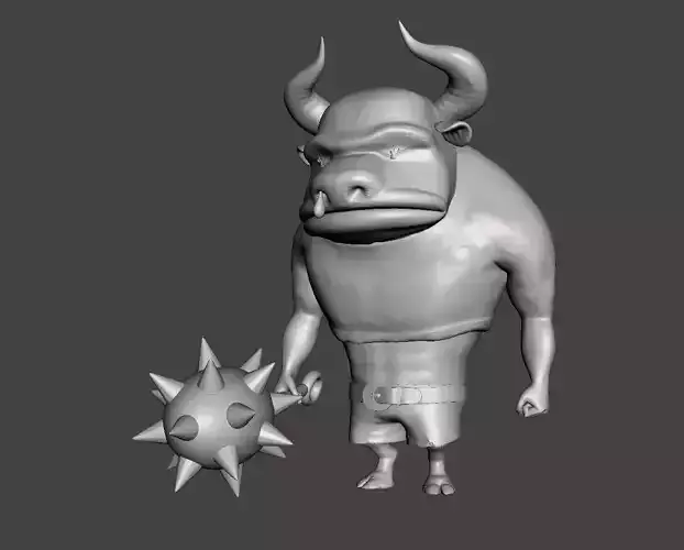 Minotaurus One piece 3D Model