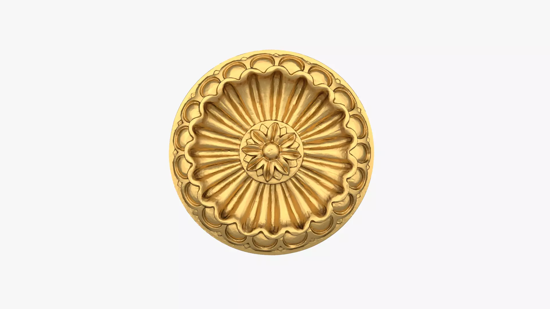 Classic decor ornament 265 3D model_0