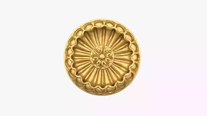 Classic decor ornament 265 3D model