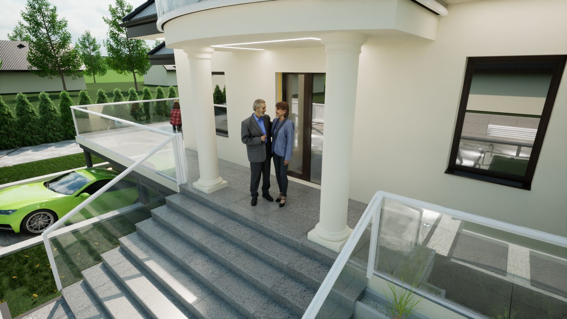 classic house model 3D model_48