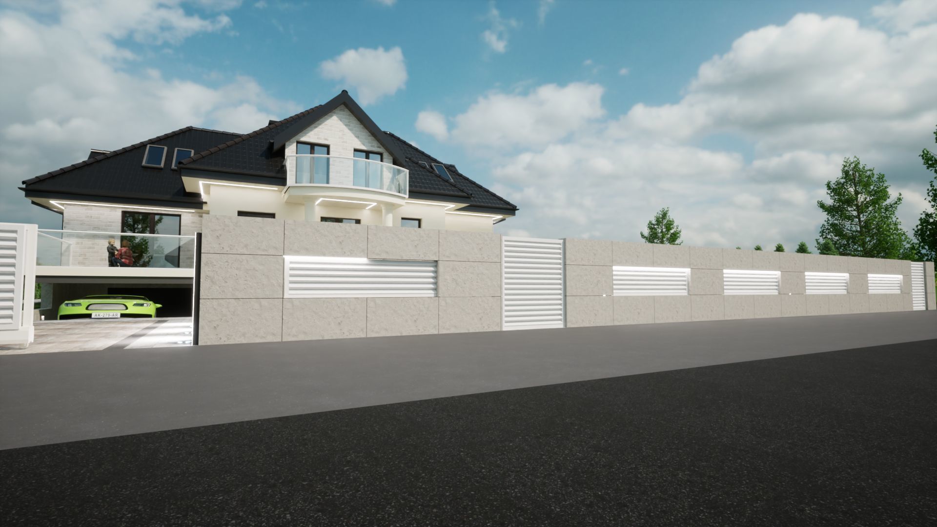 classic house model 3D model_37