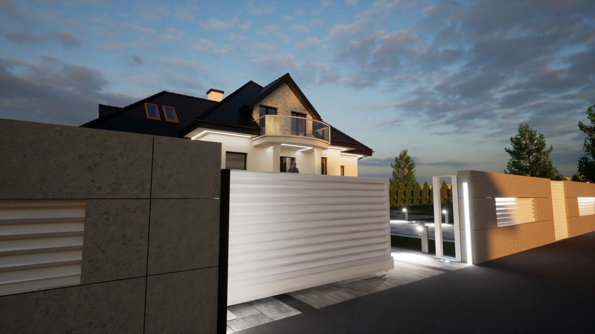 classic house model 3D model_10