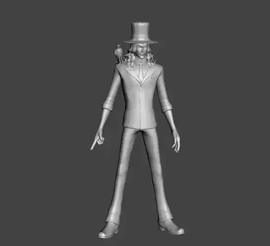 Rob Lucci CP9 3D Model 3D print model