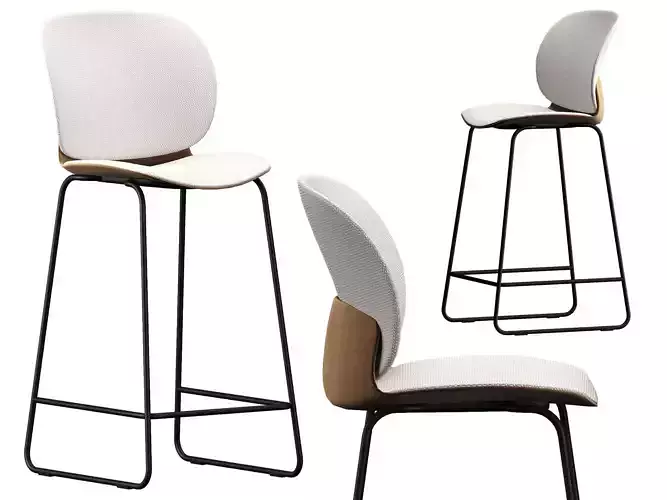 Maari Barstool 3D model