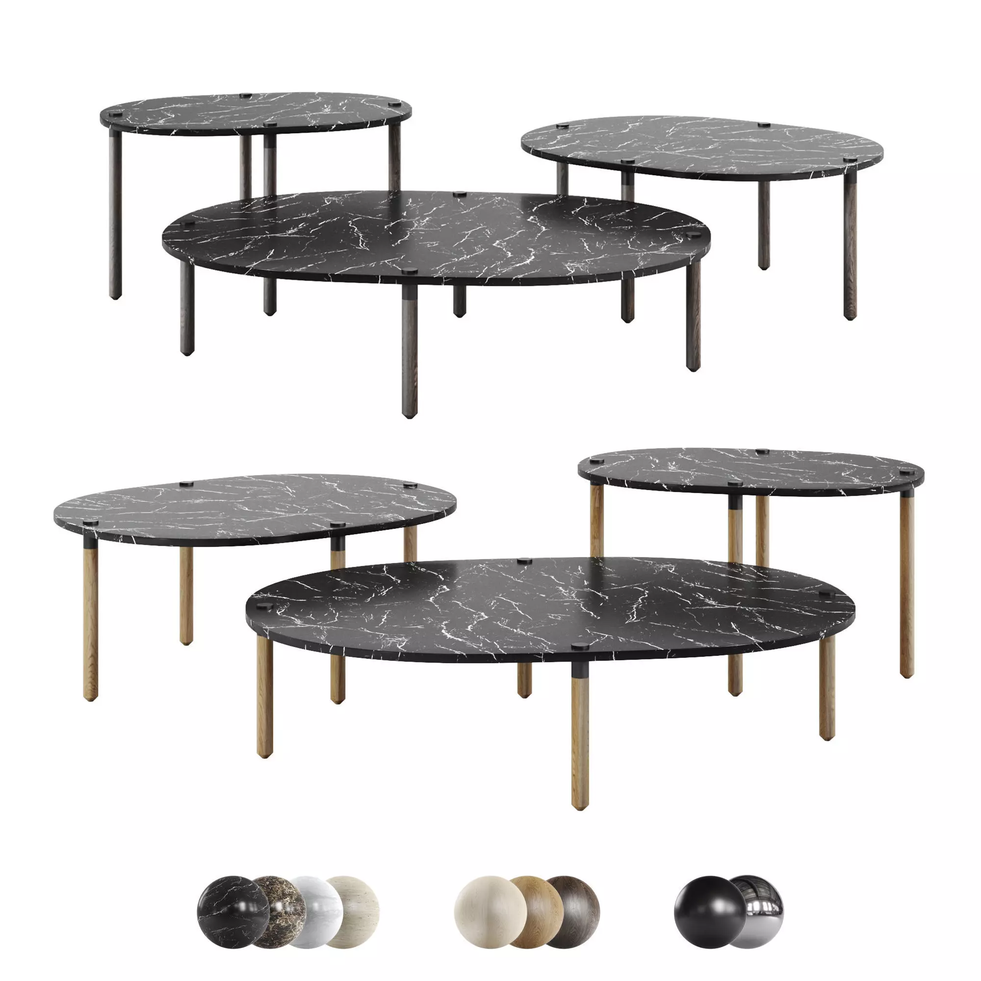 Bolia Coffee Table Tuk 3D model
