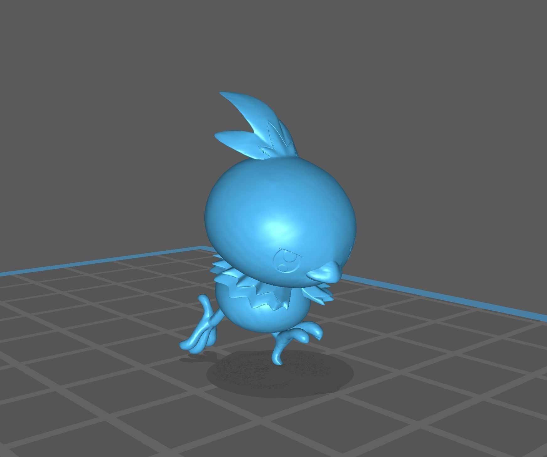 Torchic pokemon 3D print model 3D print model_11