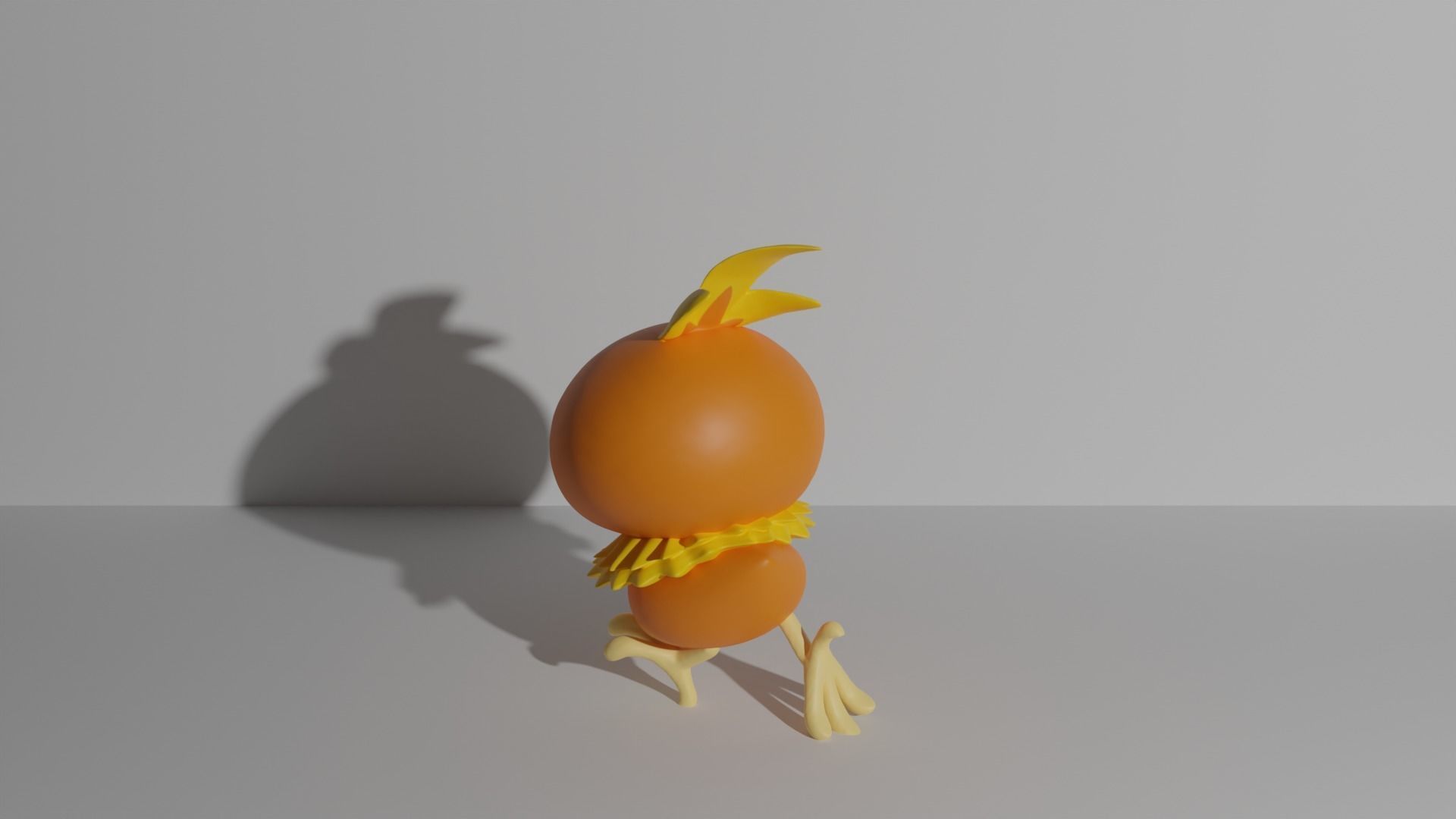 Torchic pokemon 3D print model 3D print model_3