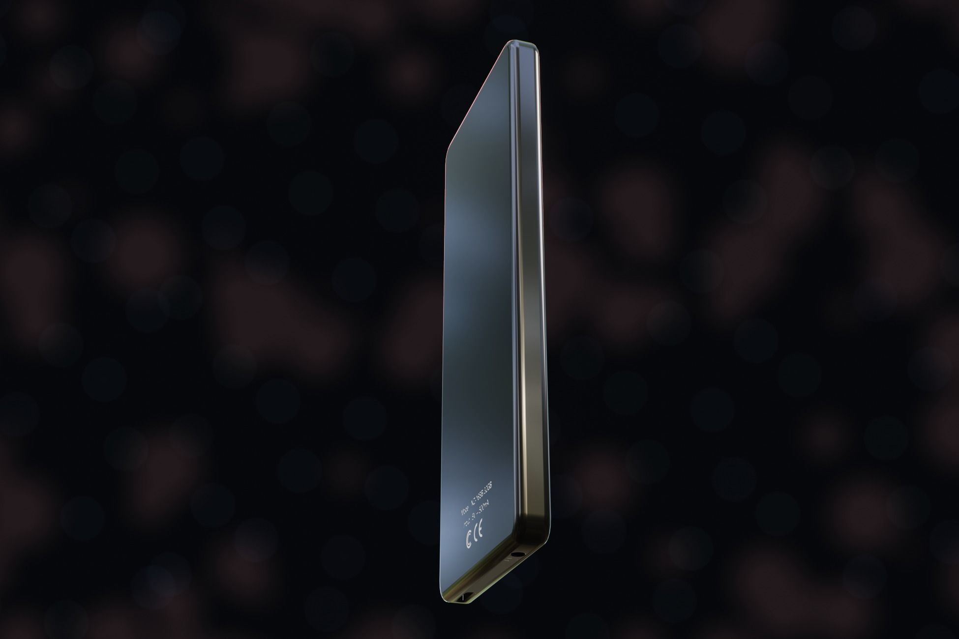 iPod Music Player Low-poly 3D model_7