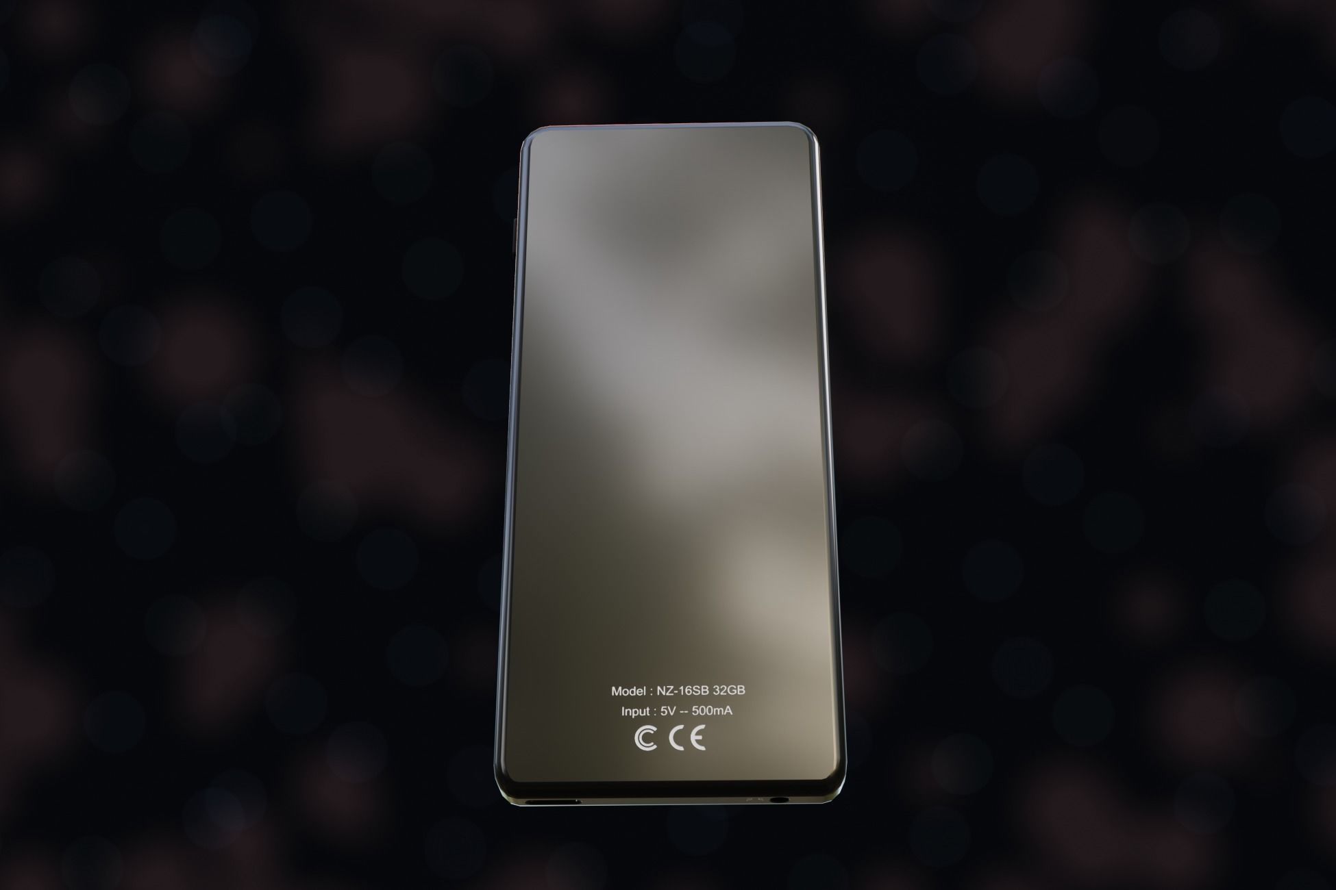 iPod Music Player Low-poly 3D model_44