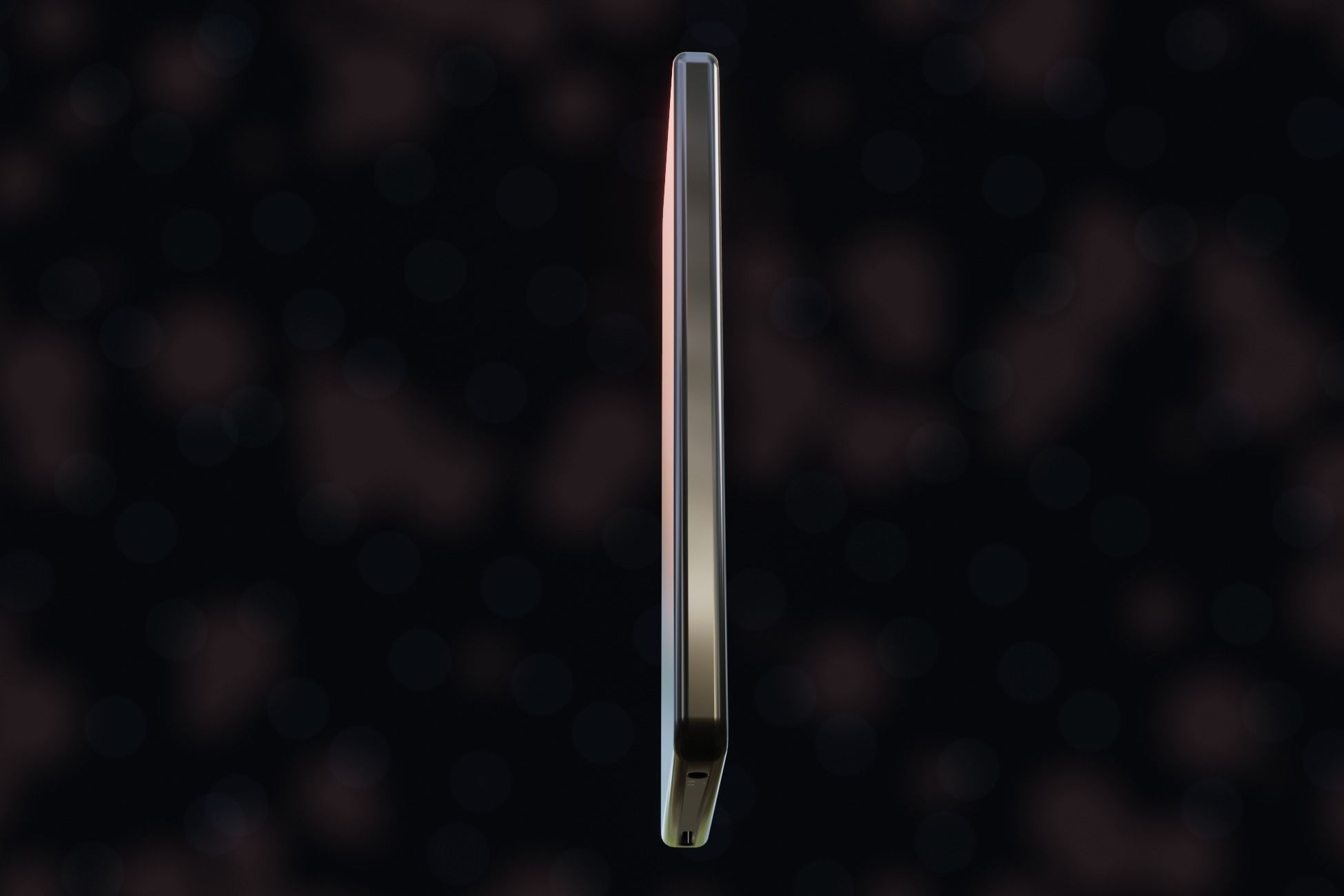 iPod Music Player Low-poly 3D model_34