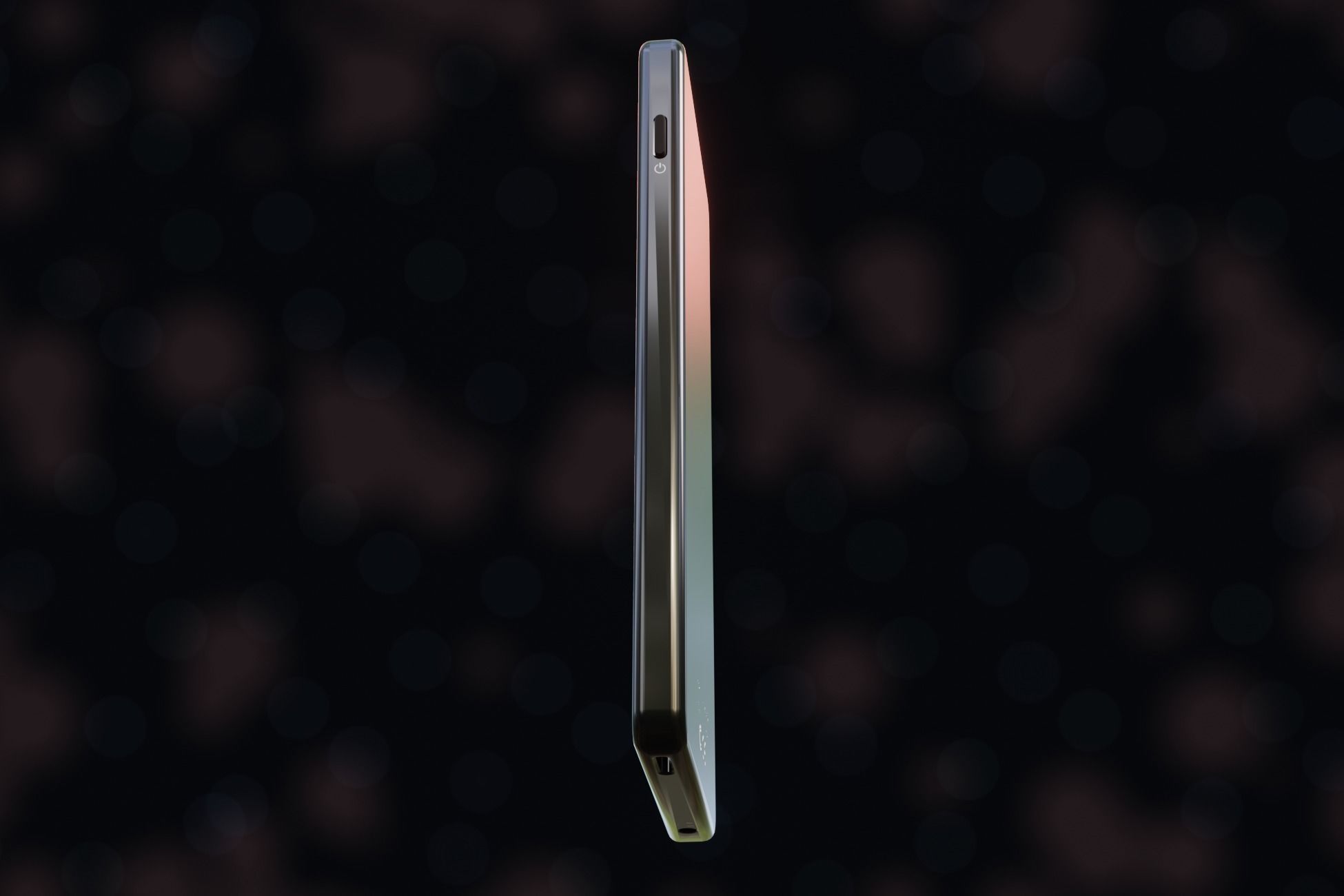 iPod Music Player Low-poly 3D model_42