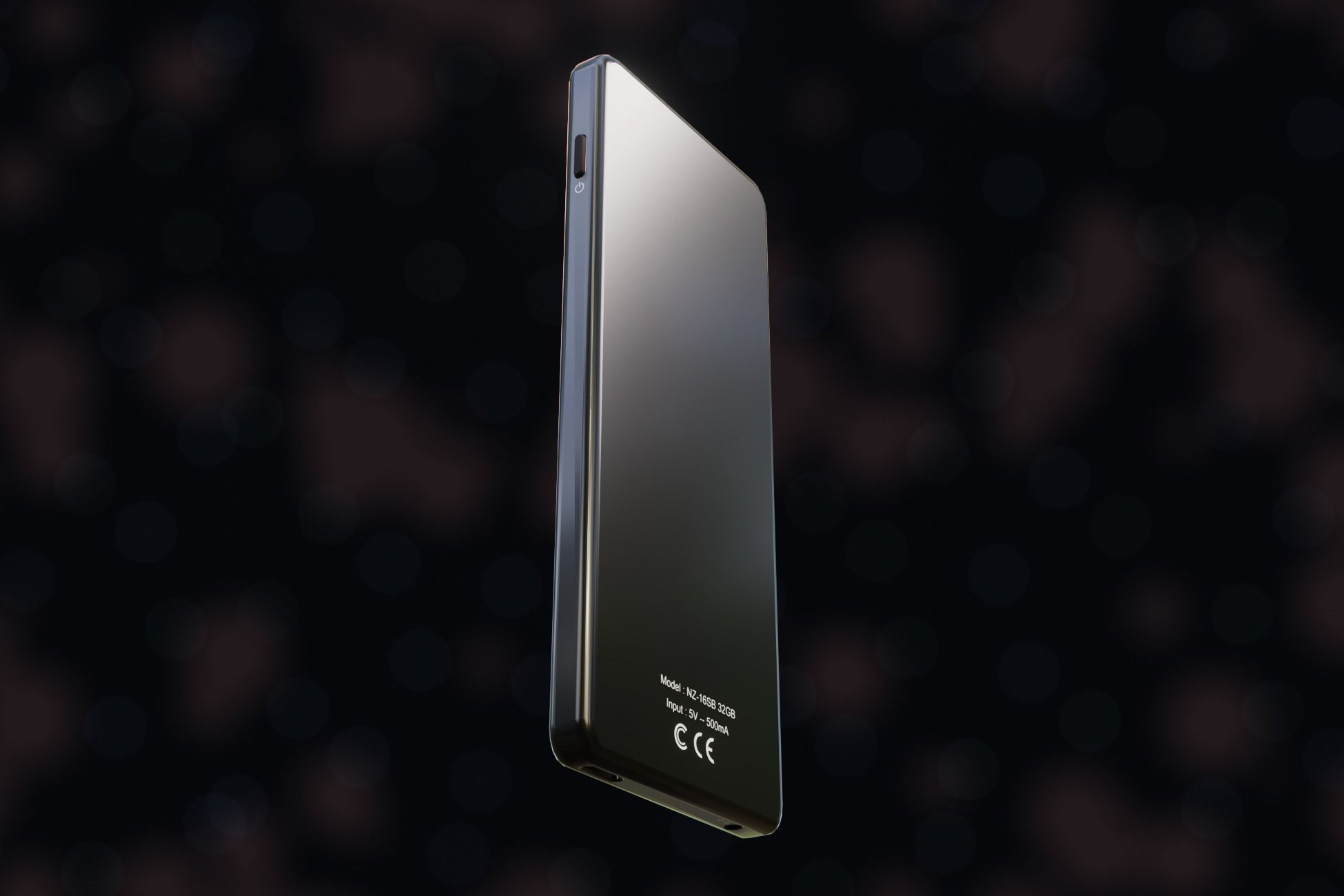 iPod Music Player Low-poly 3D model_39