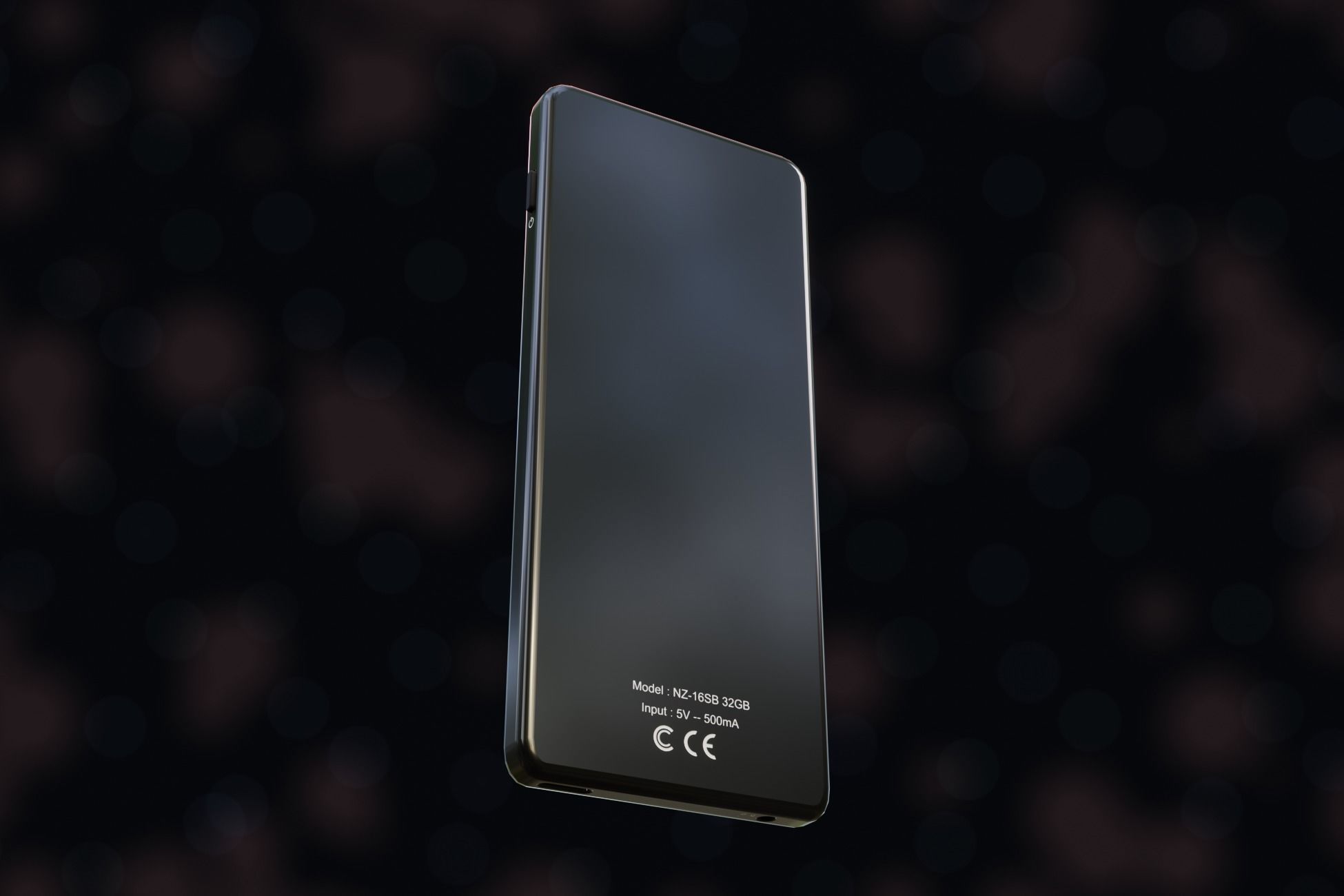 iPod Music Player Low-poly 3D model_16