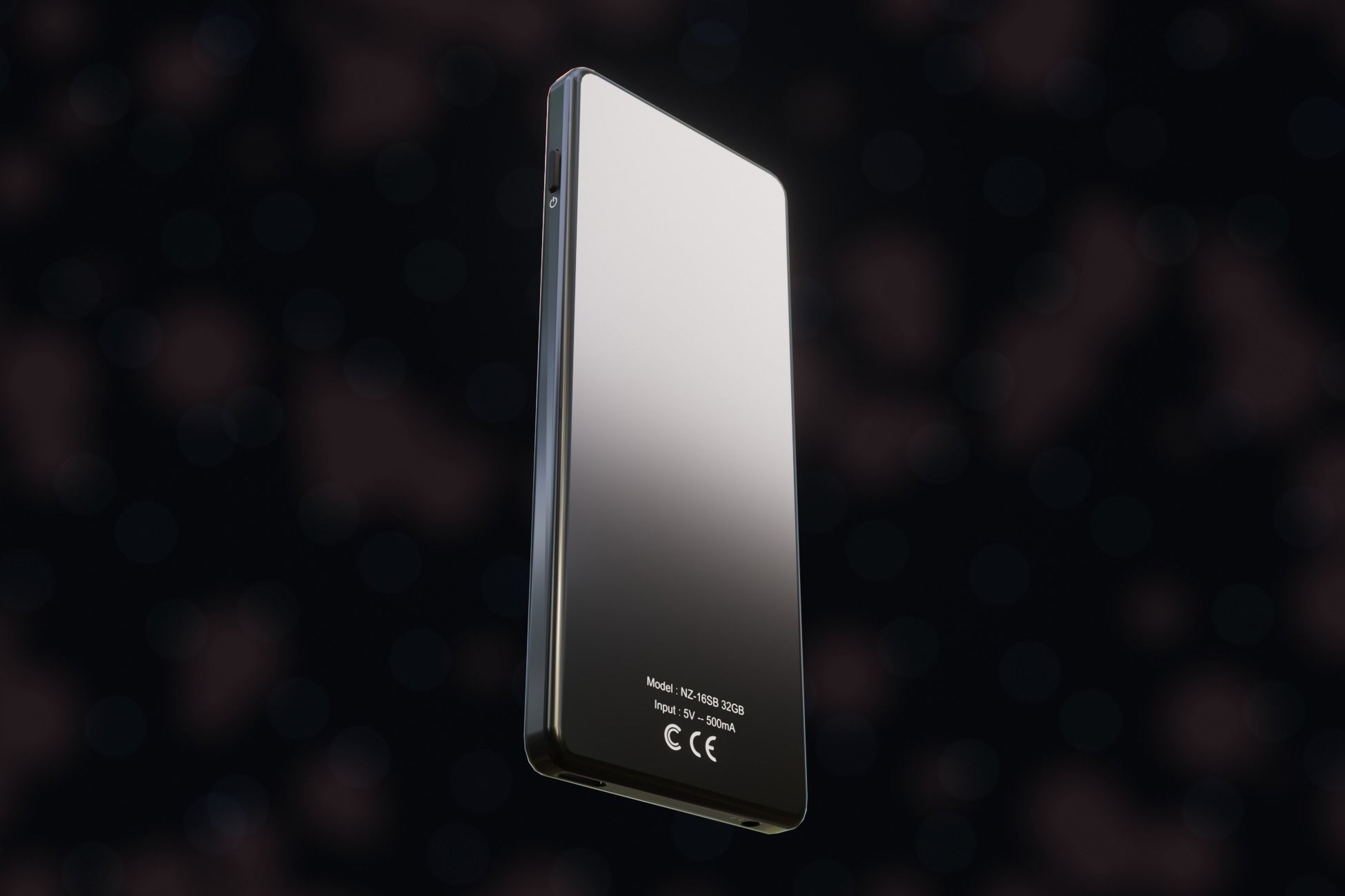 iPod Music Player Low-poly 3D model_10