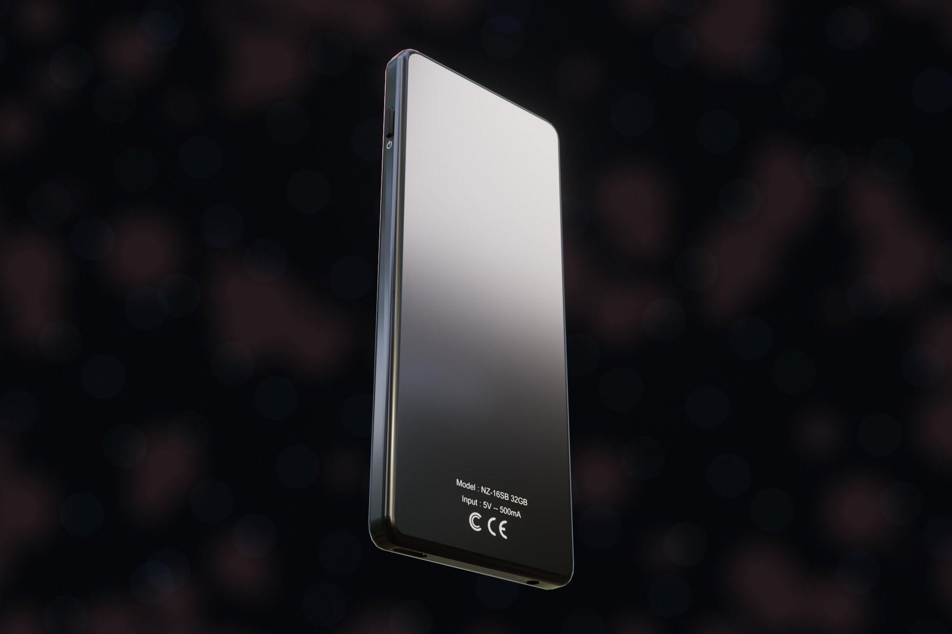 iPod Music Player Low-poly 3D model_43