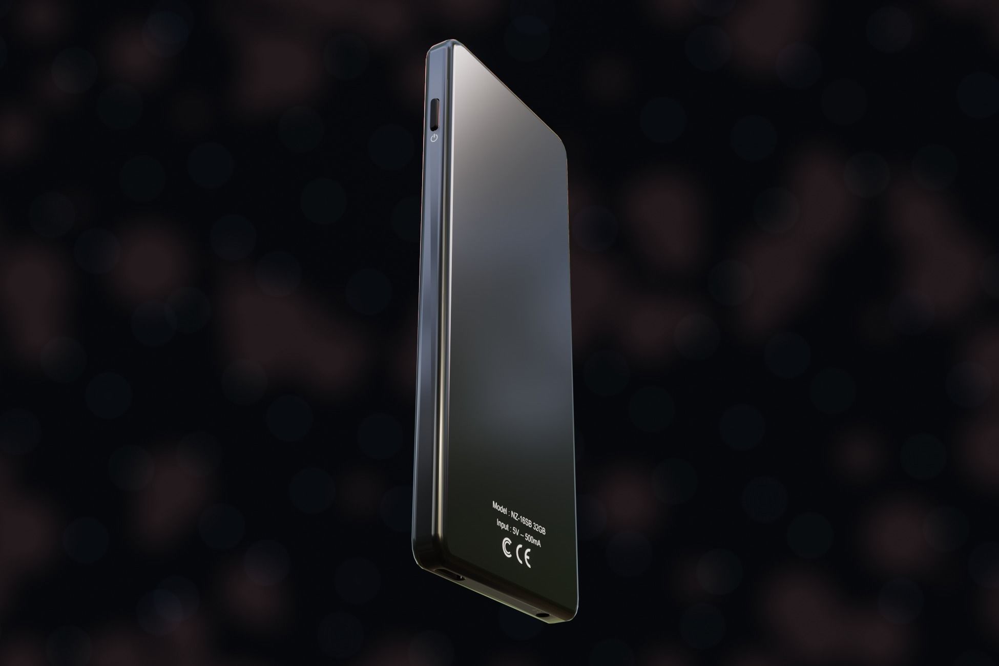 iPod Music Player Low-poly 3D model_19