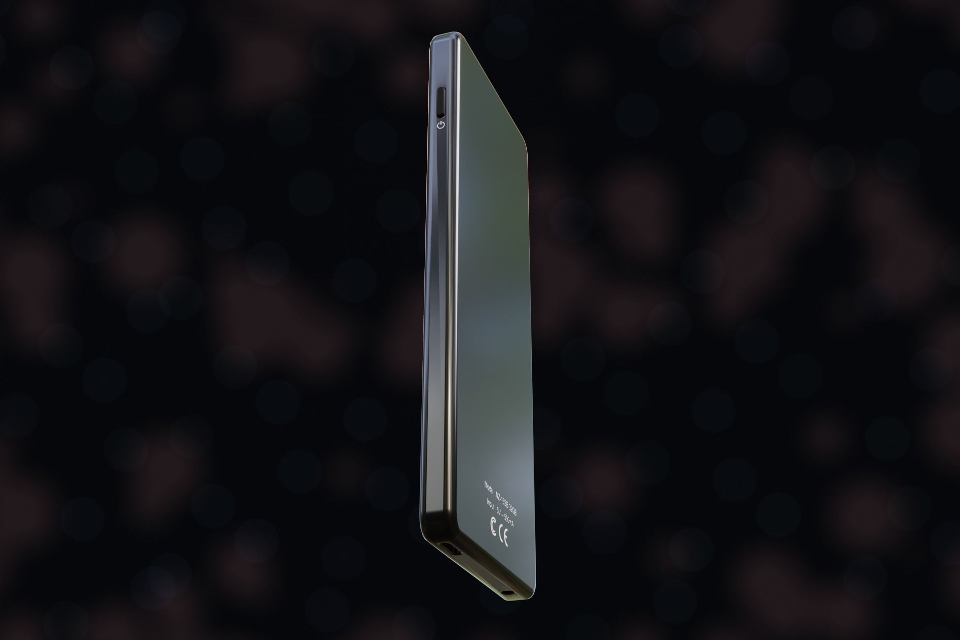 iPod Music Player Low-poly 3D model_38