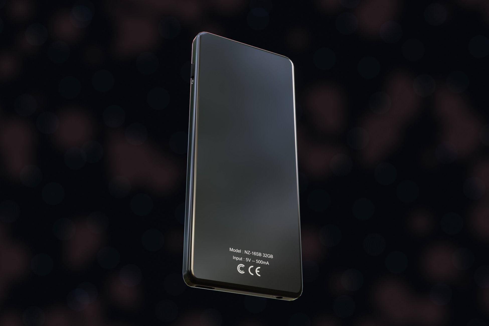 iPod Music Player Low-poly 3D model_41