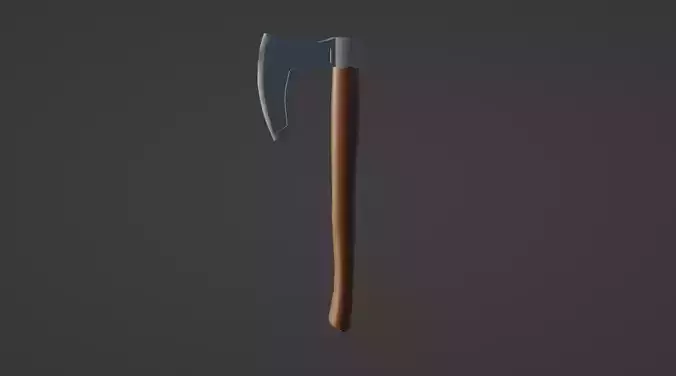 3D Medieval Axe