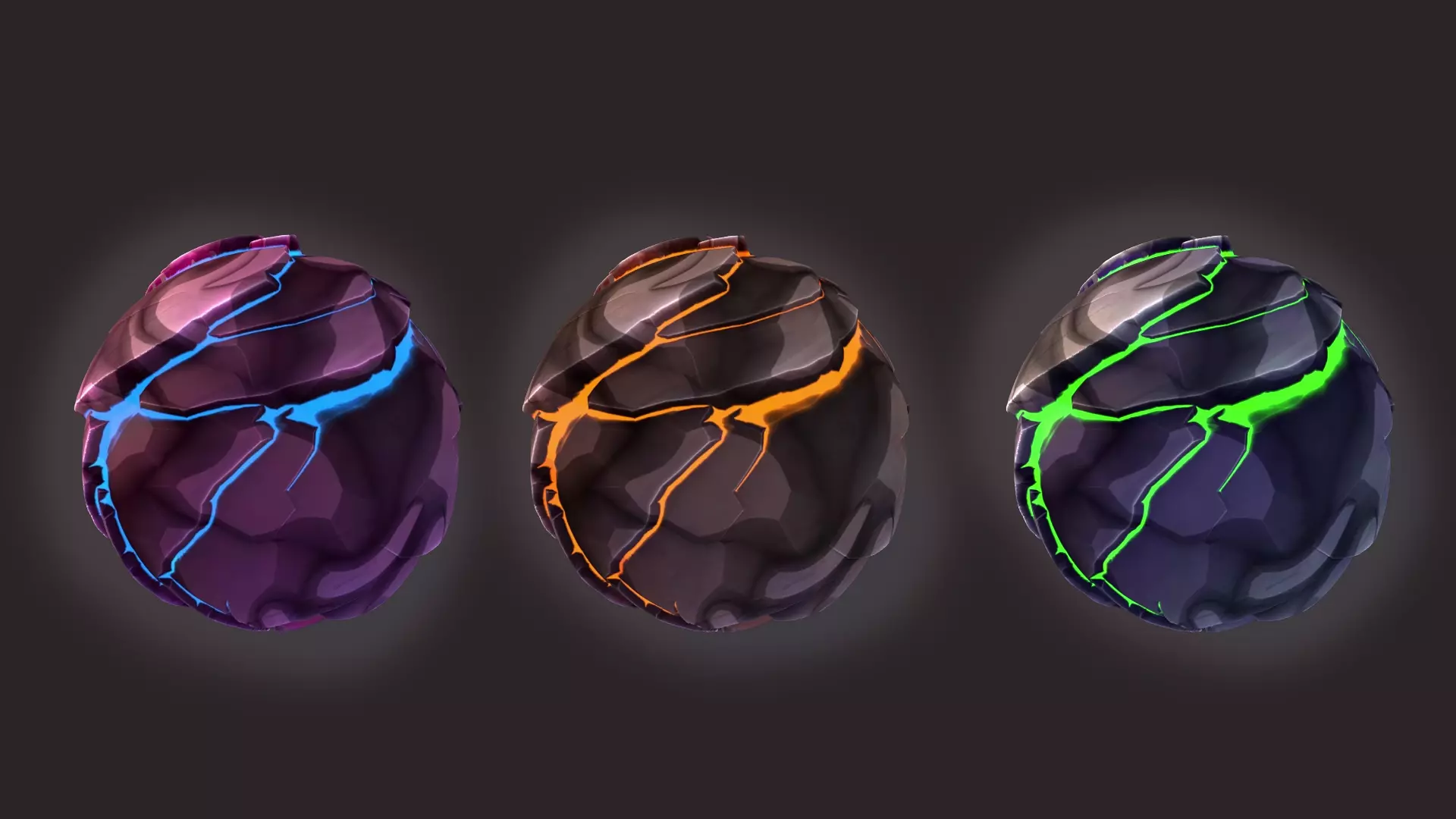 Stylized Volcanic Rock - Substance Designer Texture_0